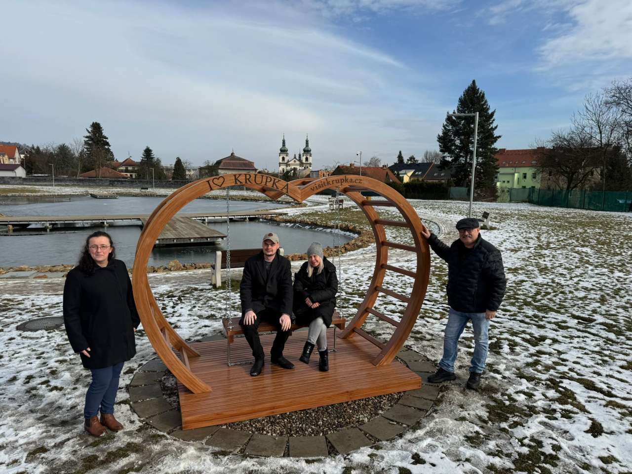 Park Na plovárně má nový fotopoint