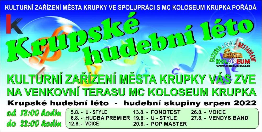 Krupské HUDEBNÍ LÉTO