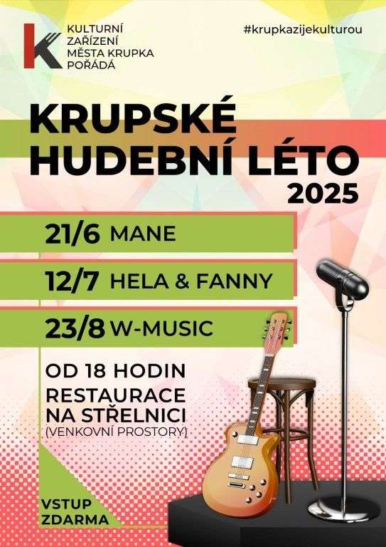 Krupské HUDEBNÍ LÉTO 2025