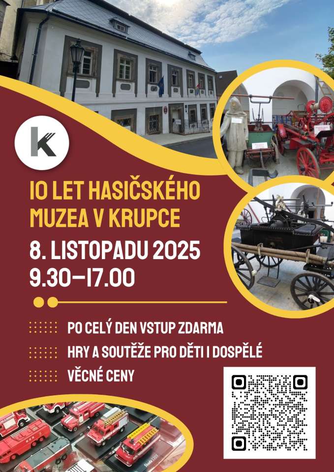 Zdarma do Hasičského muzea 8. 11.