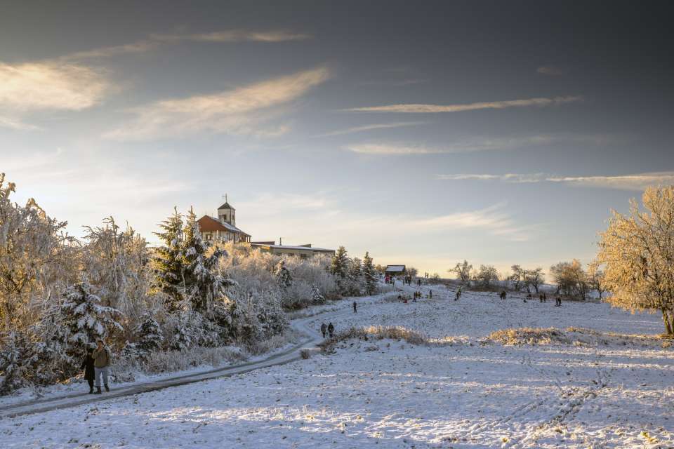 Komárka pěšky i na kole