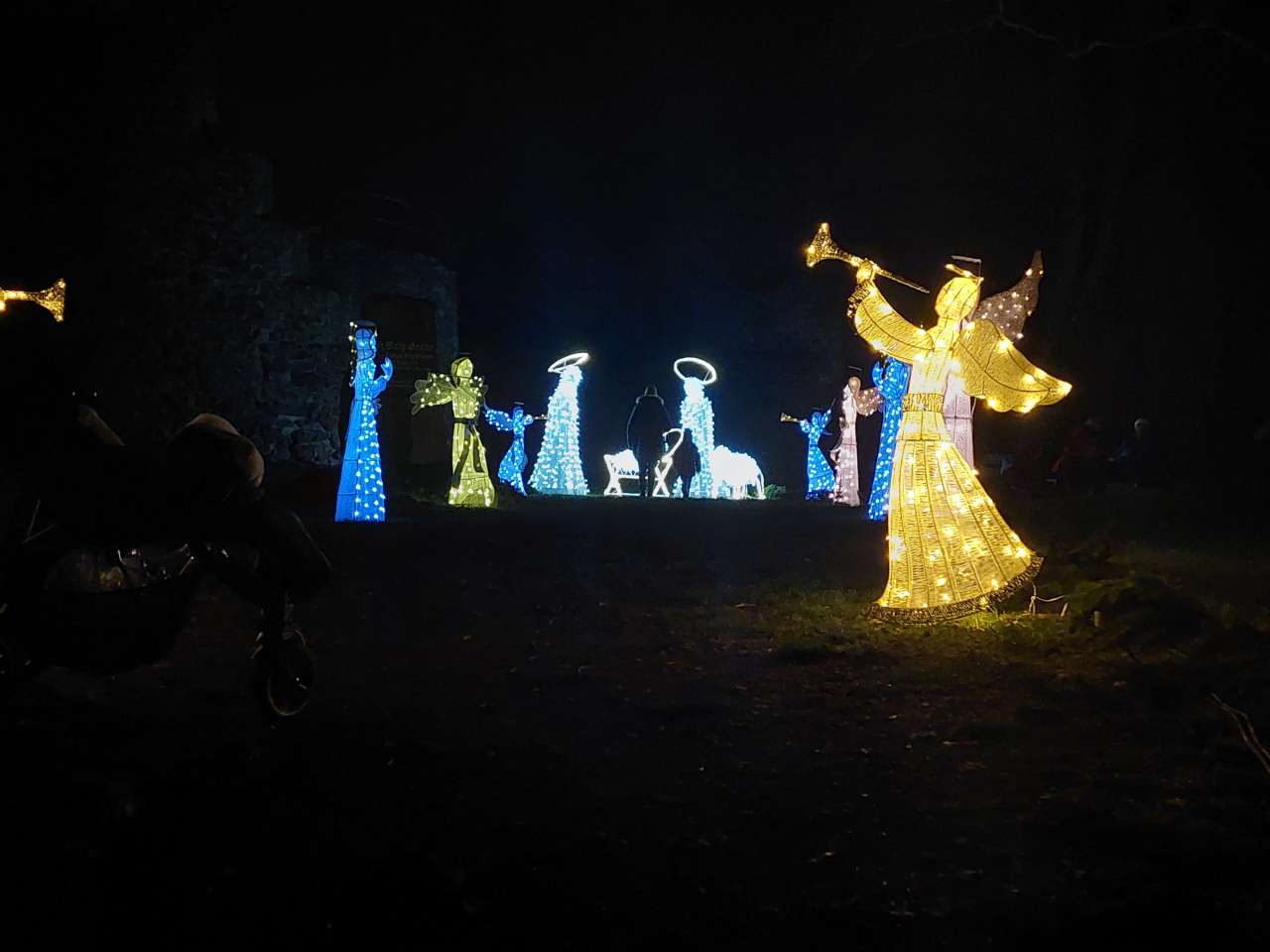 Adventní neděle s anděly na hradě byla úžasná