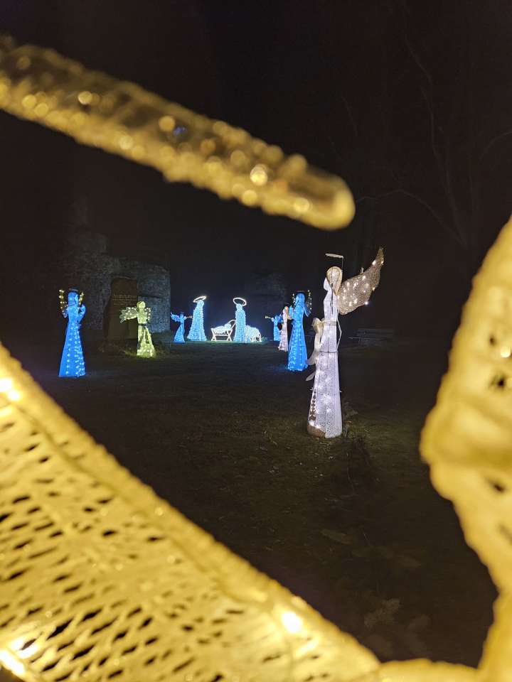 Adventní neděle s anděly na hradě byla úžasná