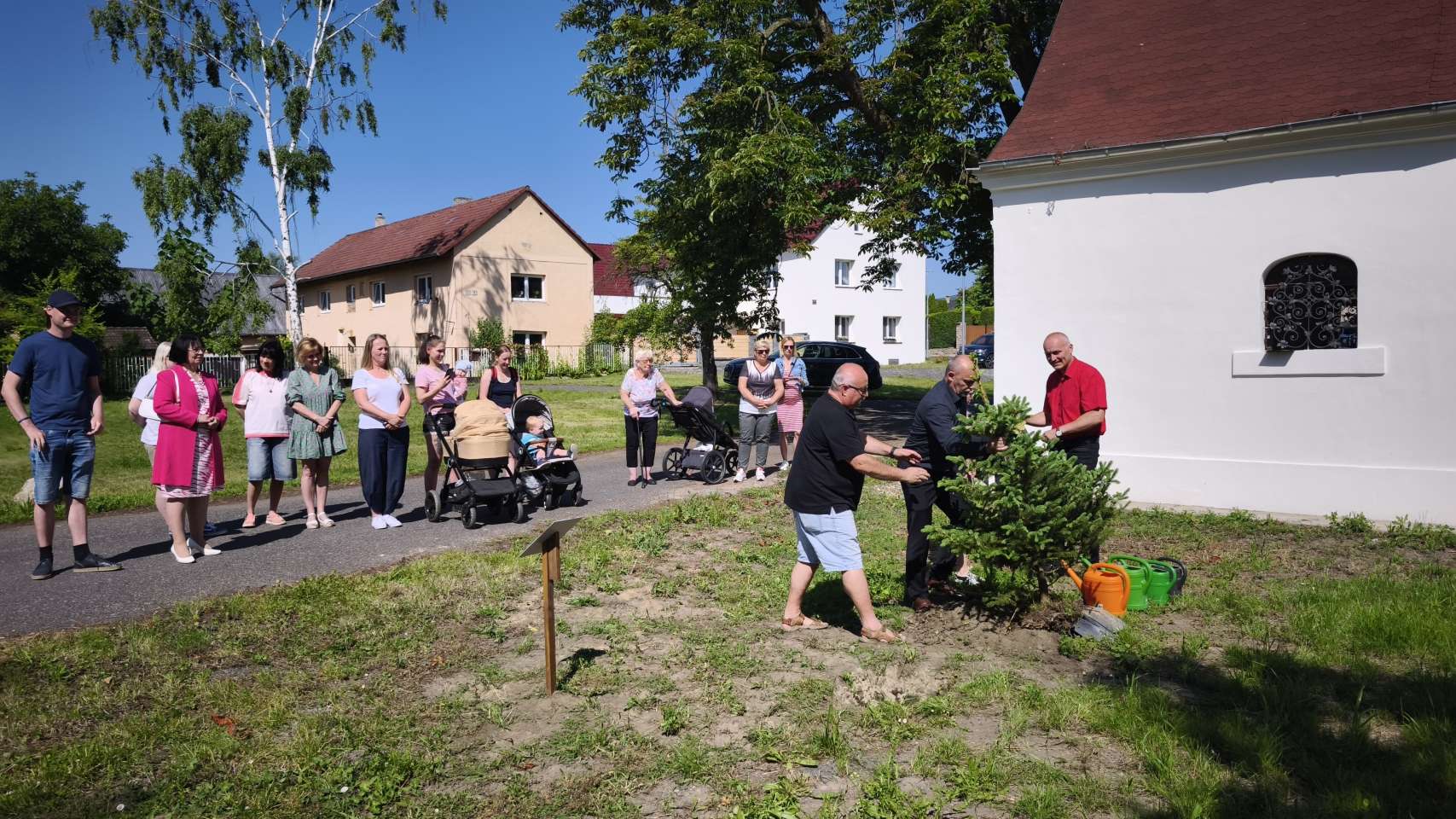 Setkání u kaple v Soběchlebech