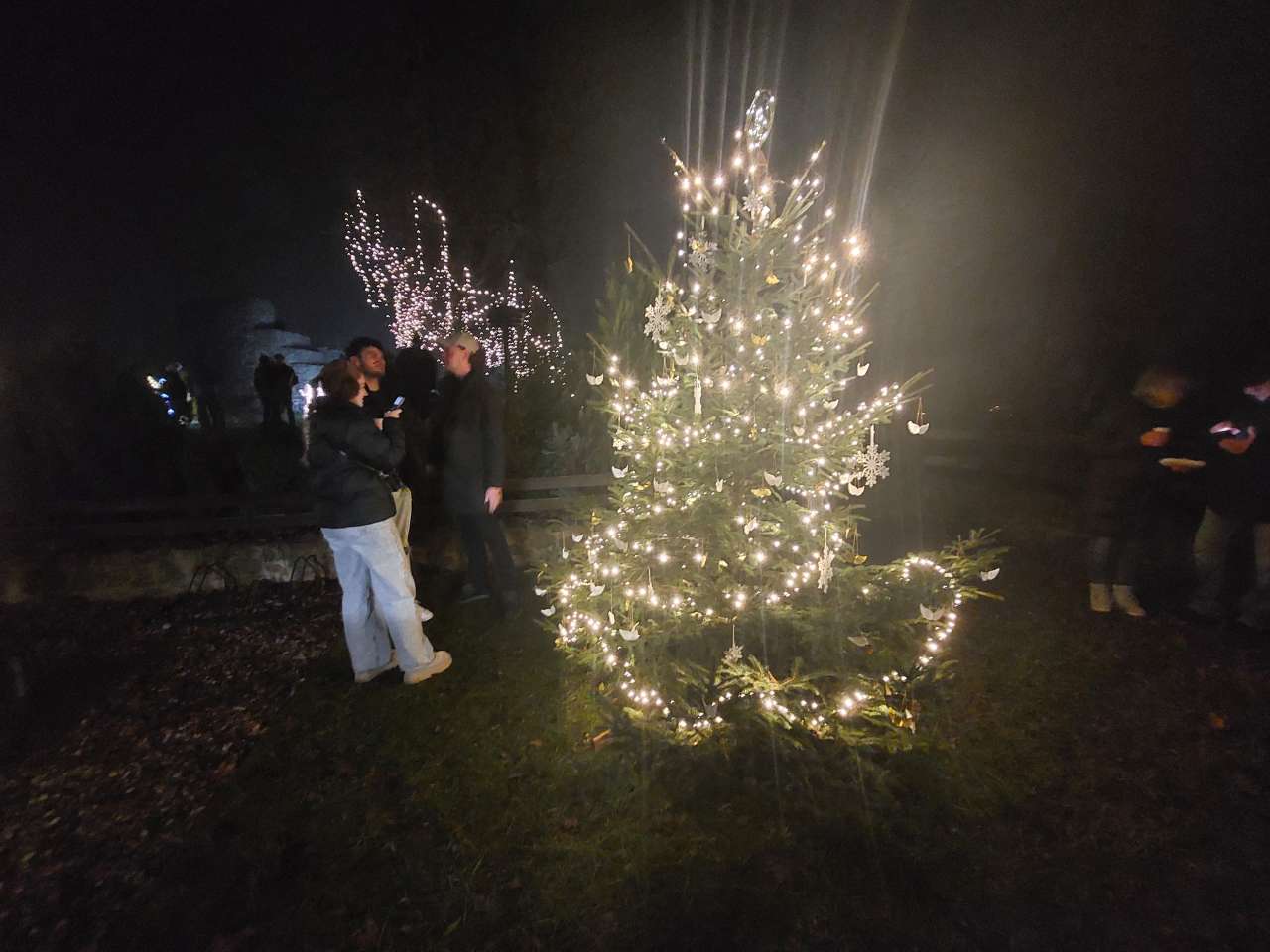 Adventní neděle s anděly na hradě byla úžasná