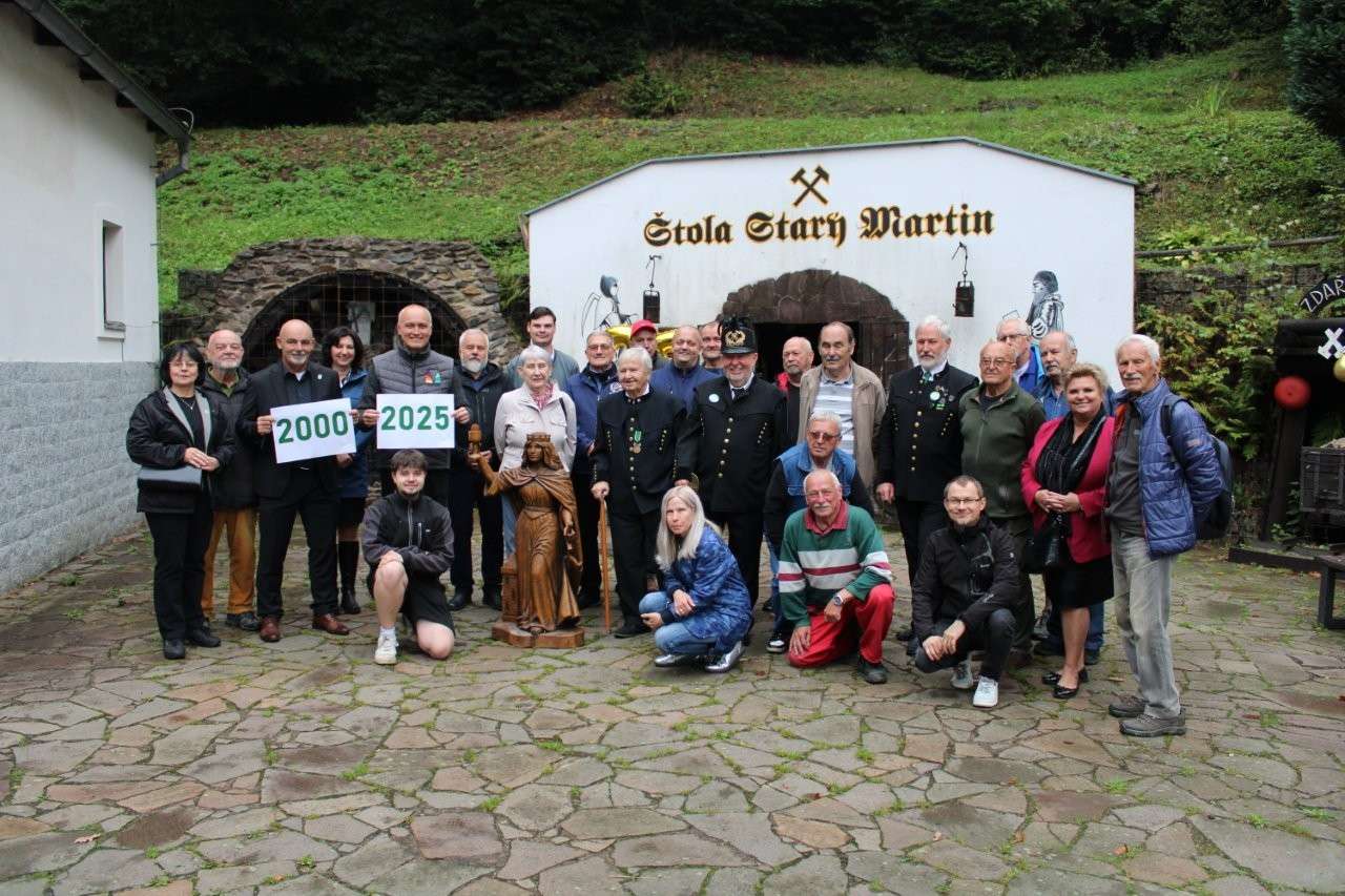 Ve štole se slavilo 25 let provozu