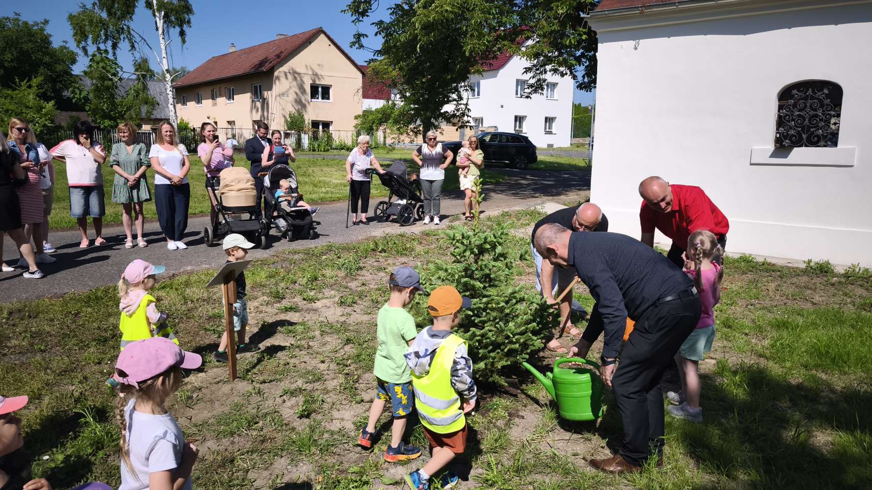 Rozsvícení stromku v Soběchlebech 28. 11.