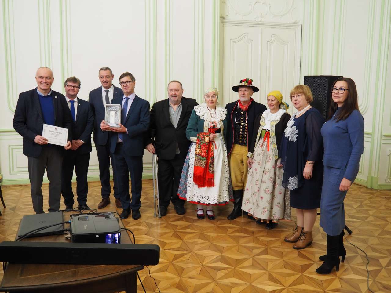 Slavnostní předání cen Zlaté cimbuří