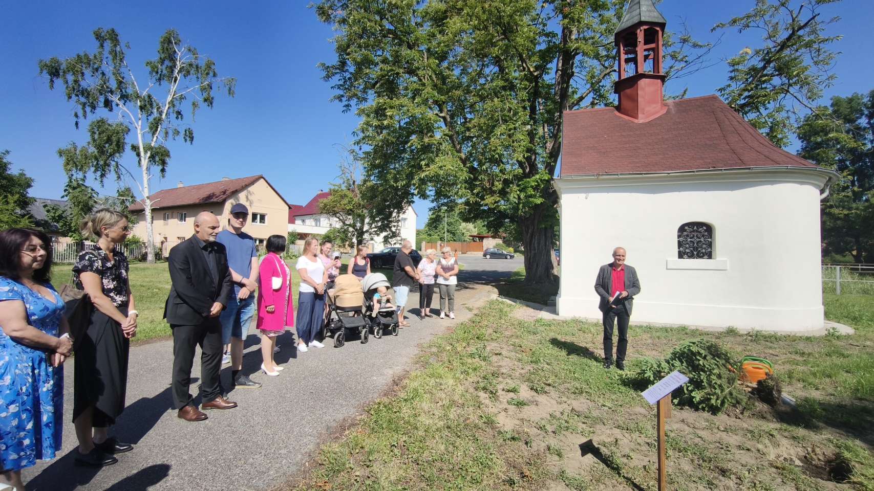 Setkání u kaple v Soběchlebech