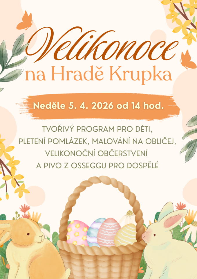 Velikonoce na Hradě Krupka 5. 4.