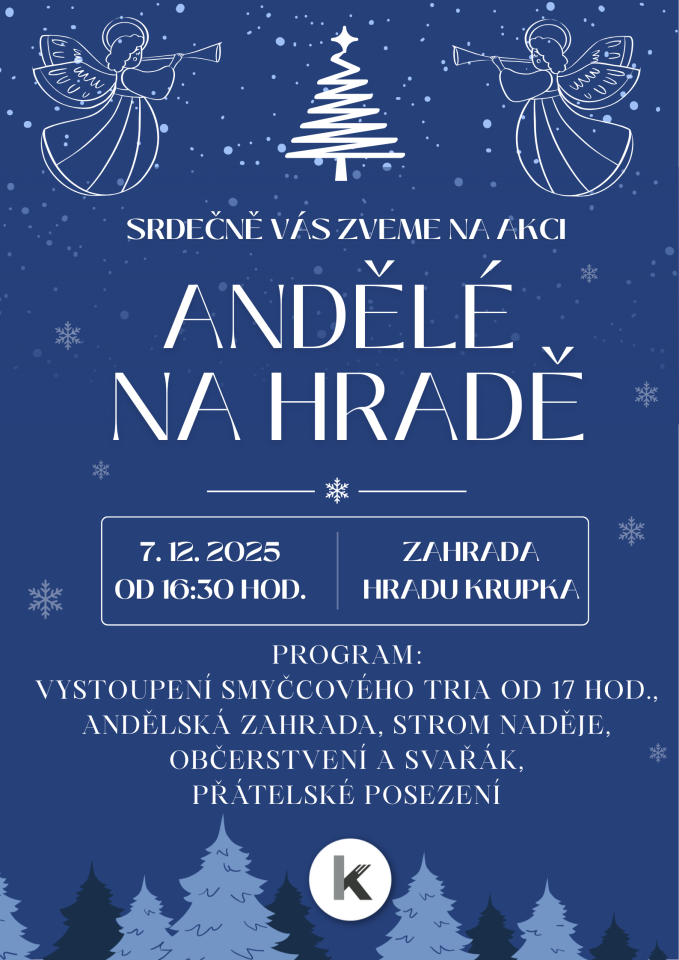 Andělé na hradě 7. 12. 2025