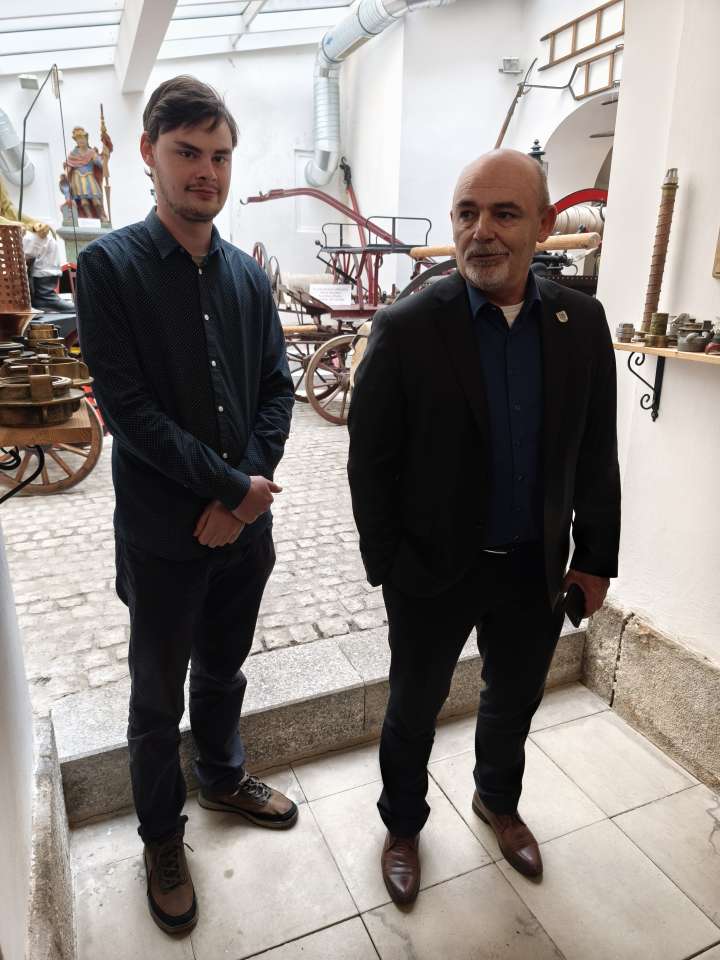 Slavilo se 10 let Hasičského muzea