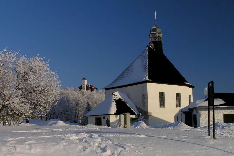 Kaple sv. Wolfganga, v roce 2024 uzavřena z důvodu rekonstrukce