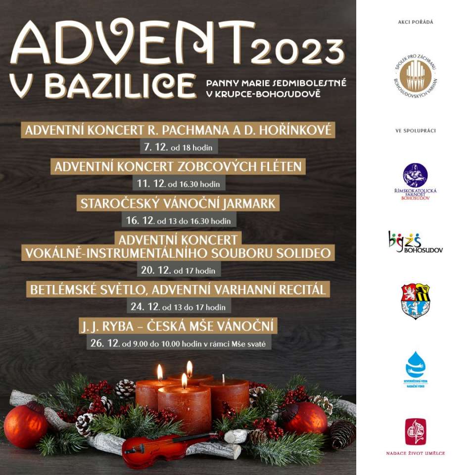 Advent v bazilice Panny Marie Sedmibolestné