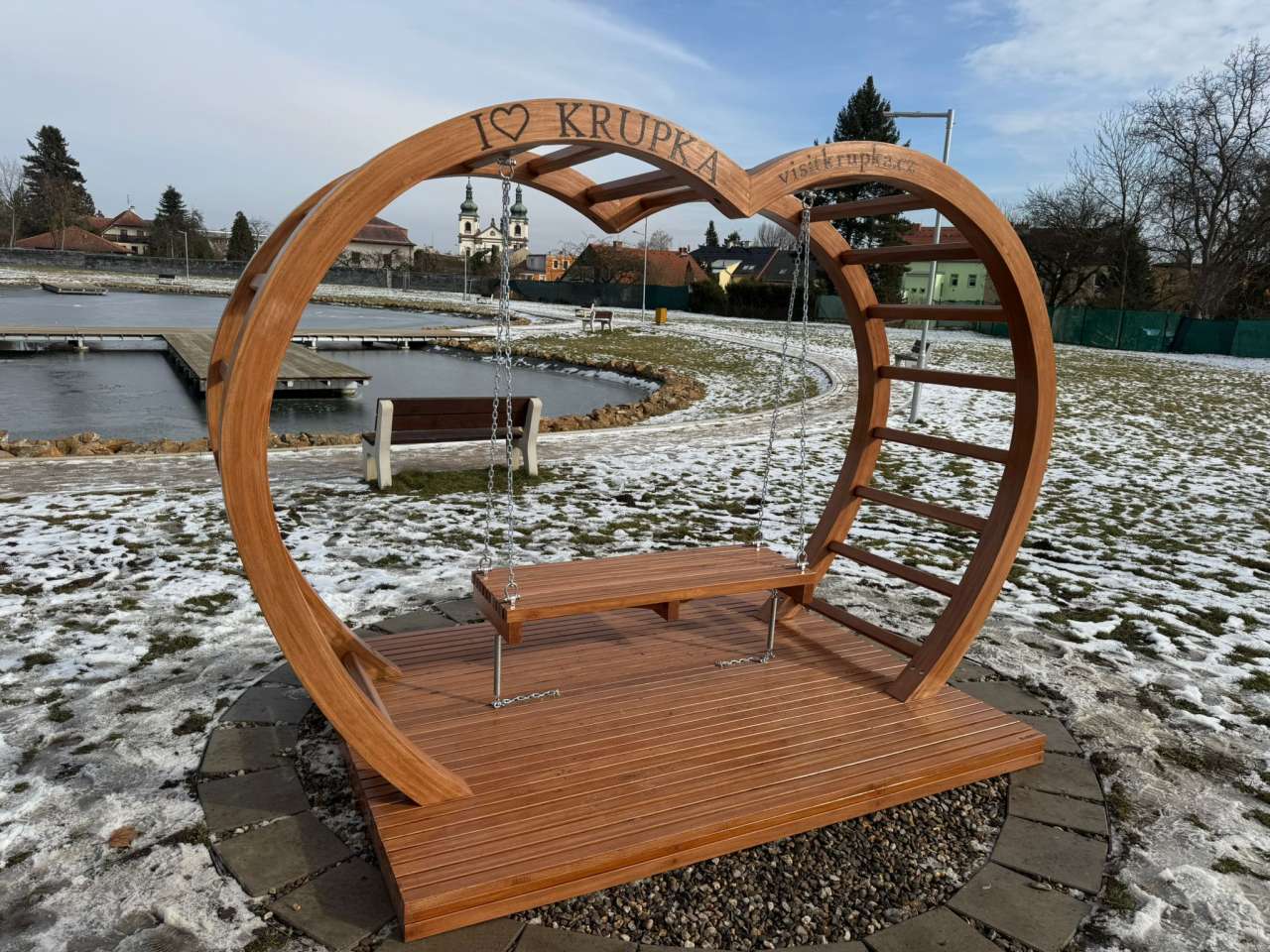 Park Na plovárně má nový fotopoint