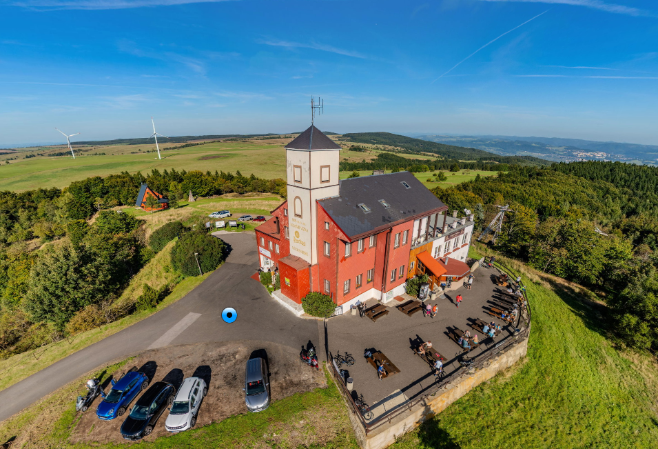 Virtuální letecká prohlídka města