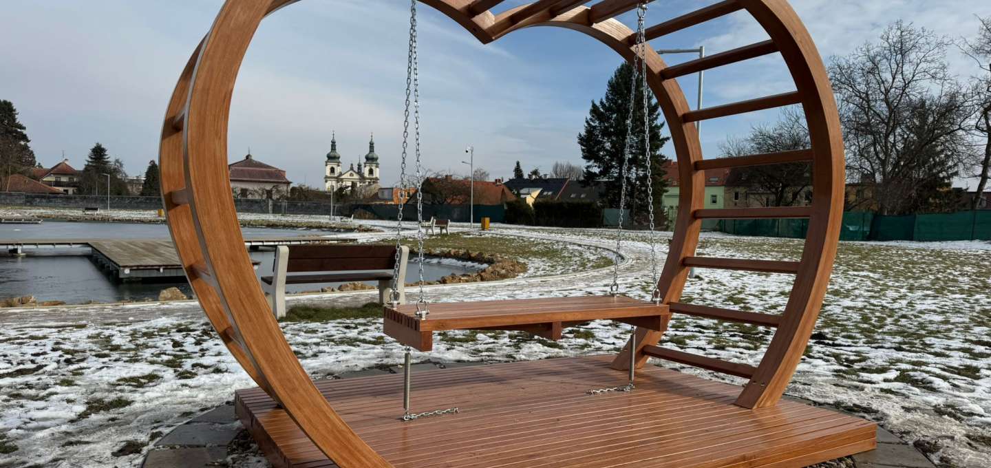 Park Na plovárně má nový fotopoint