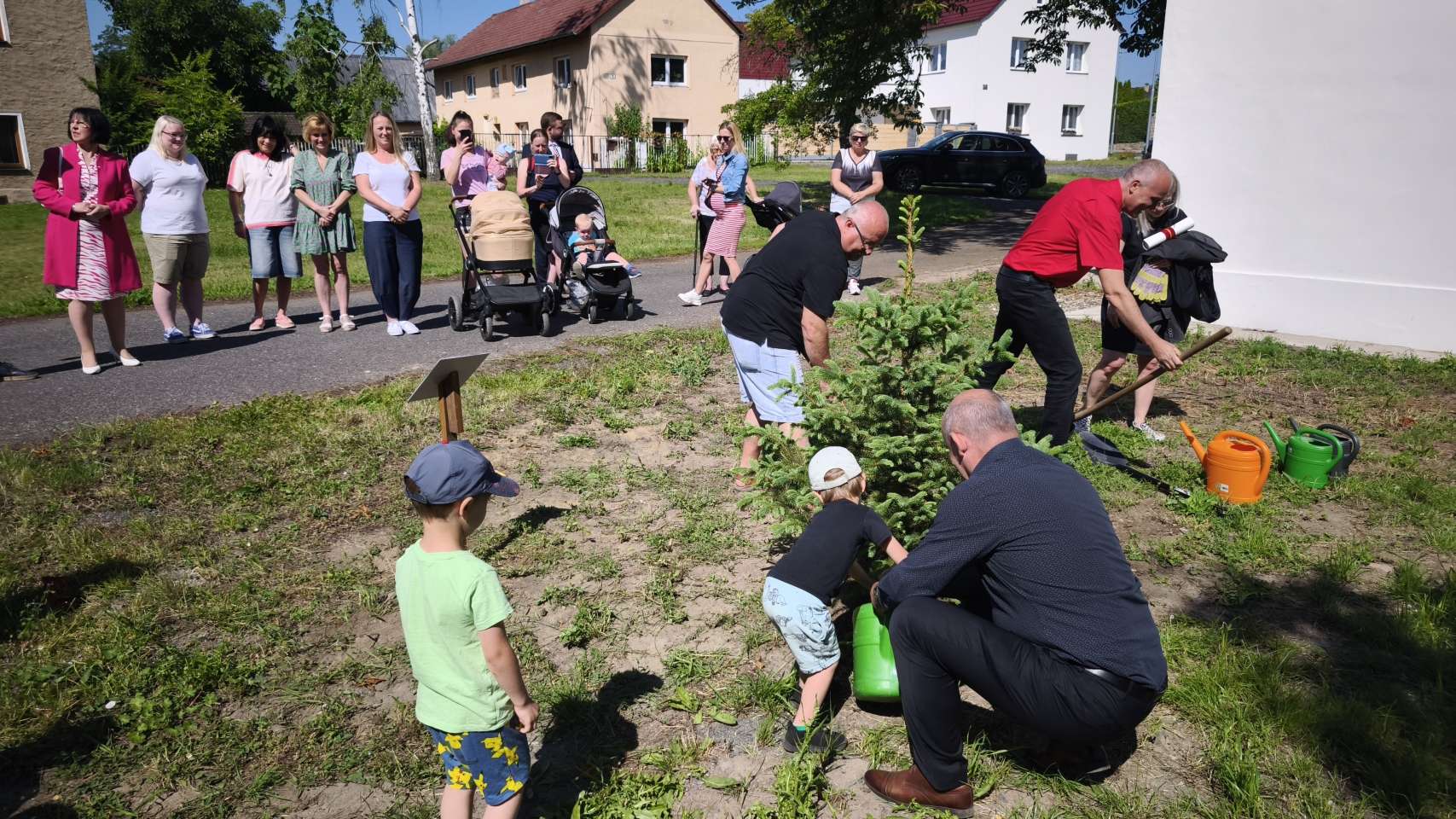 Setkání u kaple v Soběchlebech