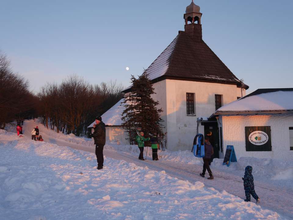 Kaple sv. Wolfganga, v roce 2024 uzavřena z důvodu rekonstrukce