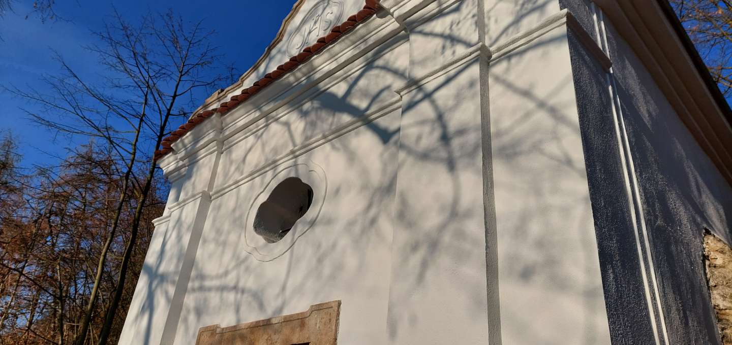 Kaple Božího hrobu na Kalvárii je opravená