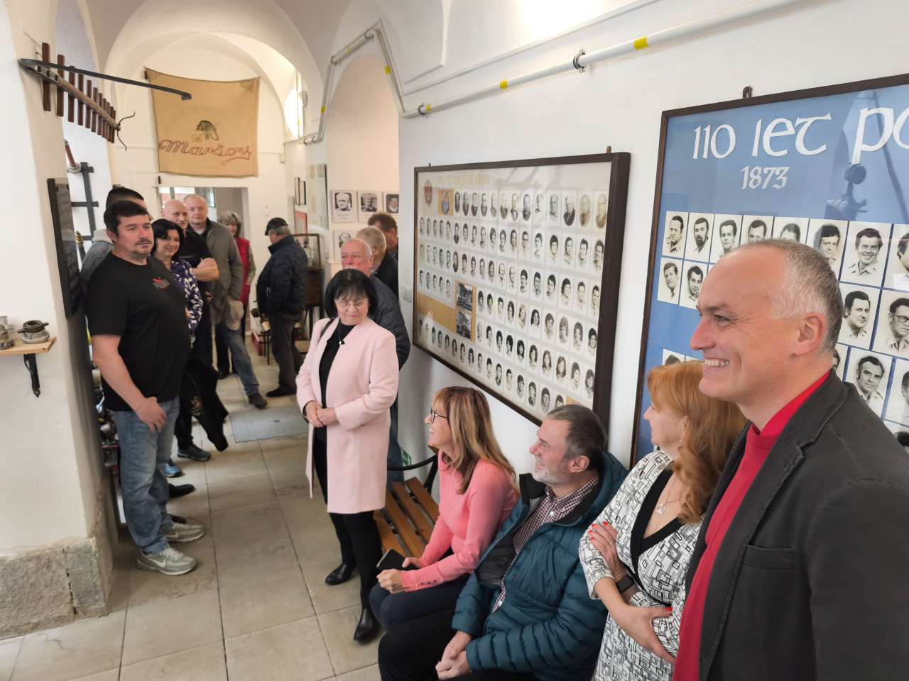 Slavilo se 10 let Hasičského muzea