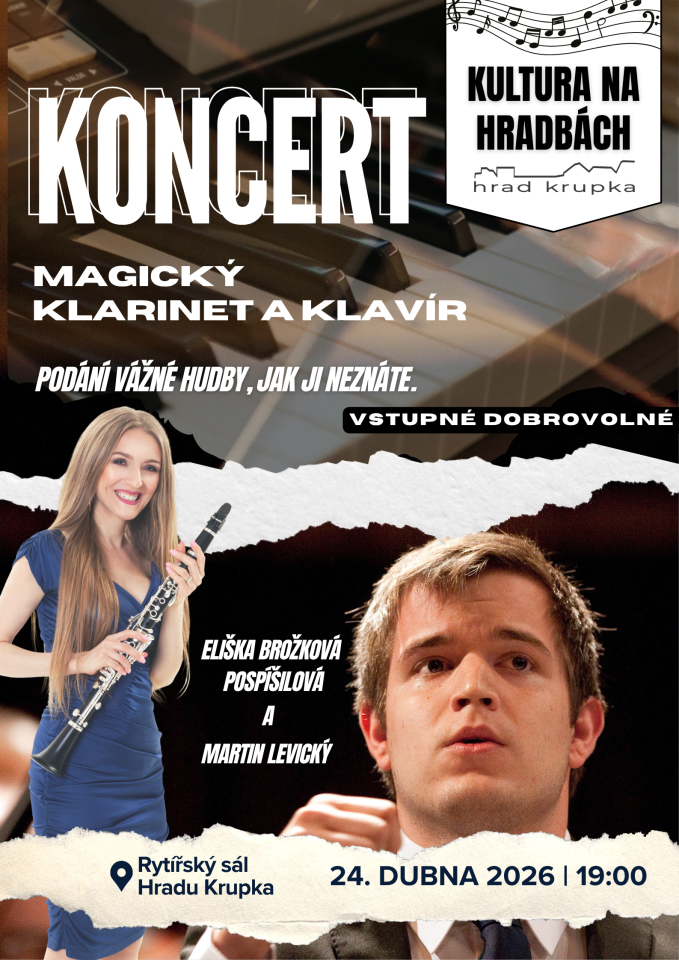 Magický klarinet a klavír 24. 4.