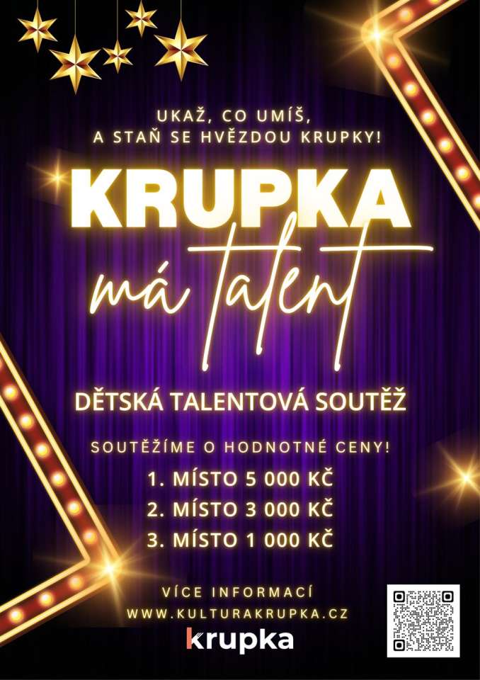 Krupka má talent 2026