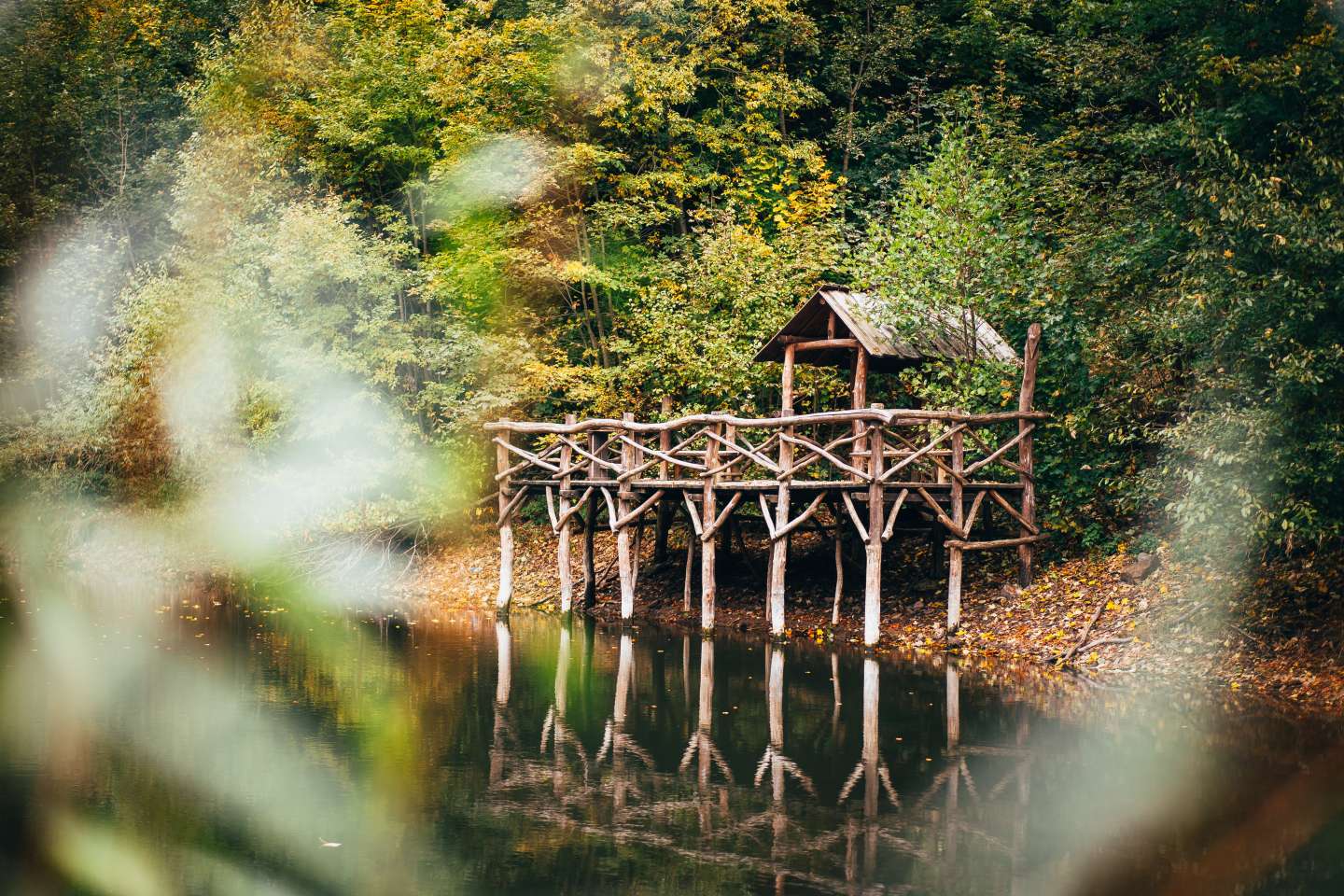 Kotelní jezírko, Unčín