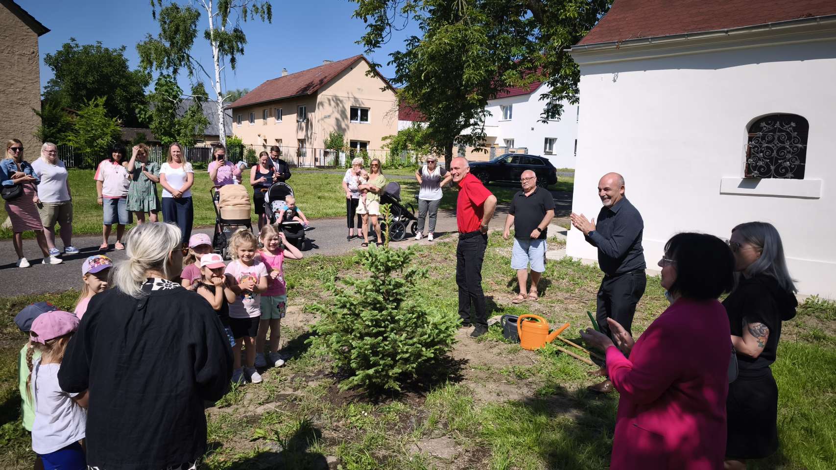 Rozsvícení stromku v Soběchlebech 28. 11.