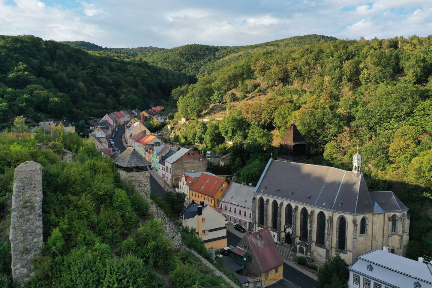 Městská památková zóna, Husitská ulice