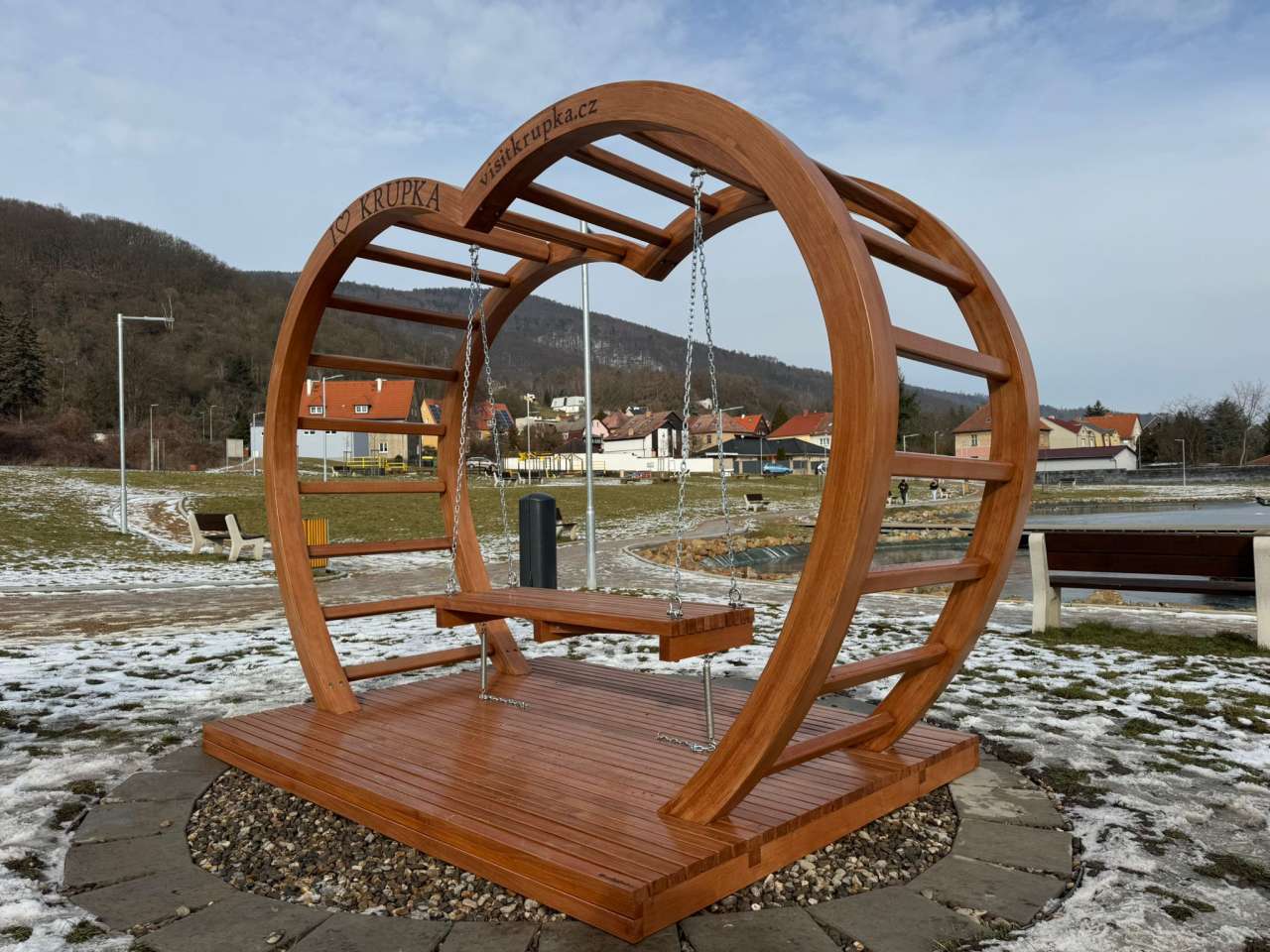 Park Na plovárně má nový fotopoint